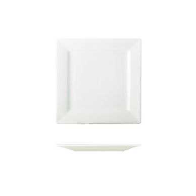 Genware Porcelain Square Plate 16cm/ 6.25