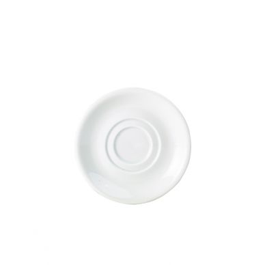 Genware Porcelain Double Well Saucer 15cm/6