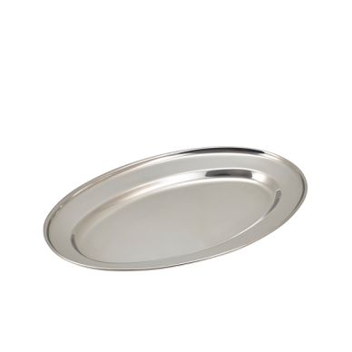GenWare Stainless Steel Oval Flat 40.5cm/ 16
