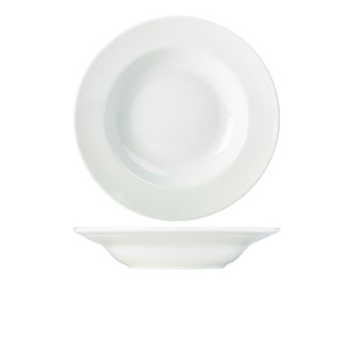 Genware Porcelain Soup Plate/ Pasta Dish 30cm/ 12