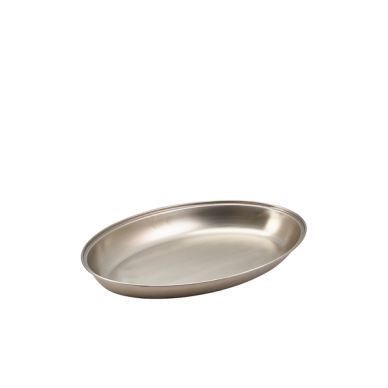 GenWare Stainless Steel Oval Vegetable Dish 22.5cm/ 9
