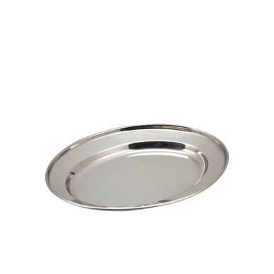 GenWare Stainless Steel Oval Flat 25.5cm/ 10