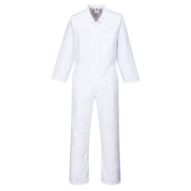 Portwest White Food Coverall