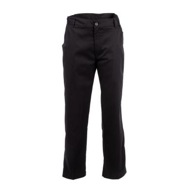 Chef Works Unisex Executive Chefs Trousers Black Herringbone