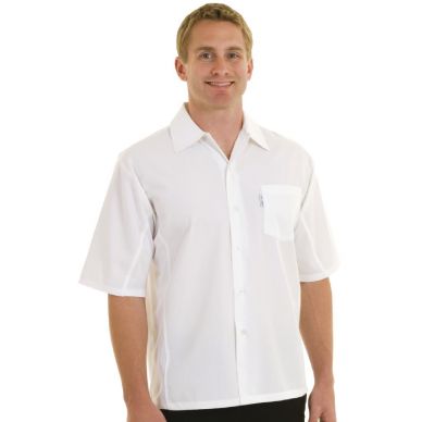 Chef Works Unisex Cool Vent Chefs Shirt White