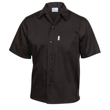 Chef Works Unisex Cool Vent Chefs Shirt Black