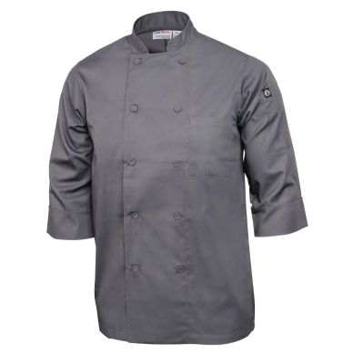 Chef Works Unisex Chefs Jacket Grey