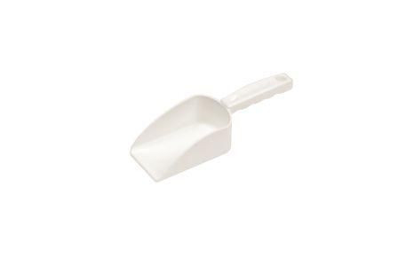 Small White Plastic Scoop