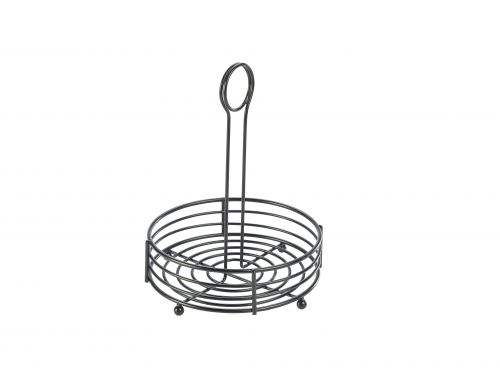 Black Wire Table Caddy 6.5