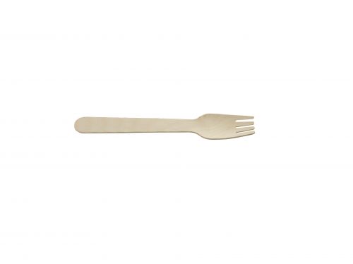 GenWare Birchwood Disposable Forks (100pcs)