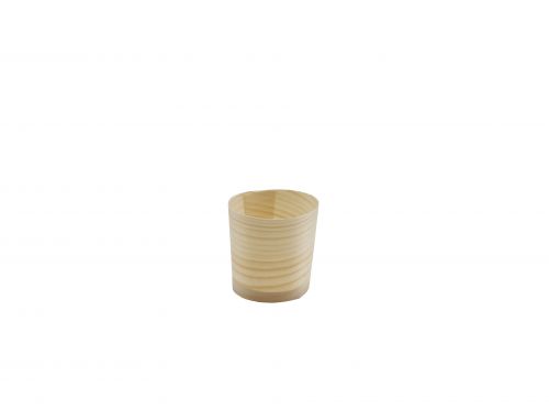 GenWare Disposable Wooden Serving Cups 4.5cm (100pcs)