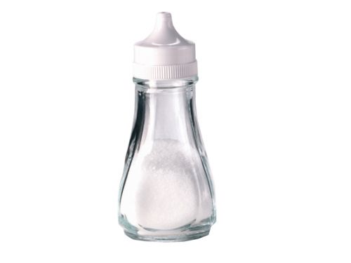 Glass Salt Shaker With Plastic Top