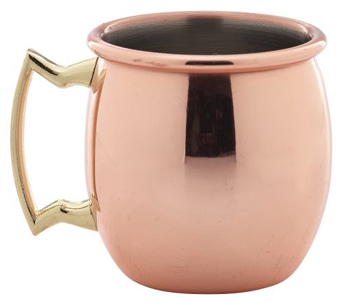 Copper Mini Barrel Mug 6cl/2oz 4.6cm H x 4.6cm Dia