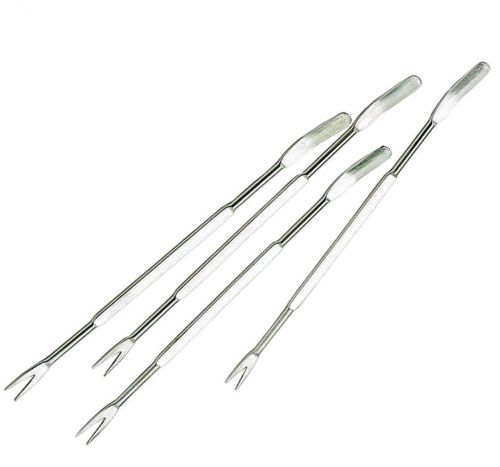 Kitchen Craft Set of Four Stainless Steel Seafood Forks