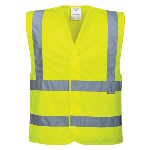 Hi-Vis Two Band and Brace Vest: Size S-M