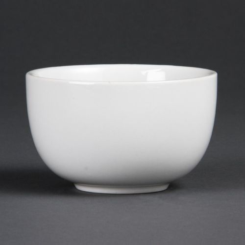 Olympia Whiteware Sugar Bowls 95mm 200ml (12 Pack)