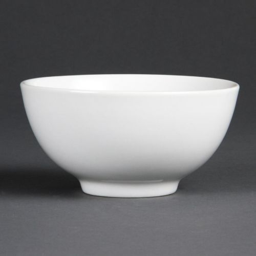 Olympia Whiteware Rice Bowls 130mm 390ml (12 Pack)
