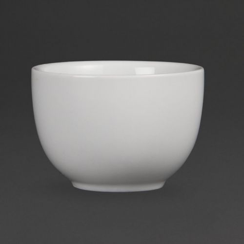 Olympia Whiteware Chinese Tea Cups (12 Pack)
