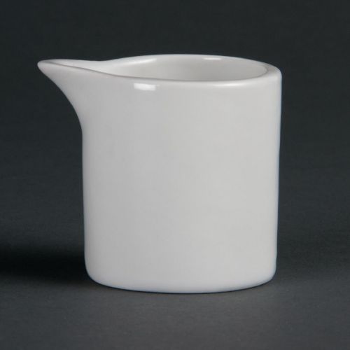 Olympia Whiteware Milk and Cream Jugs 57ml (6 Pack)