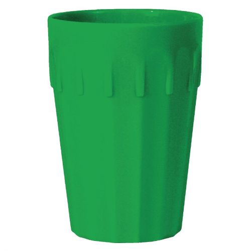 Olympia Kristallon Polypropylene Tumblers Green 253.8ml (12 pack)