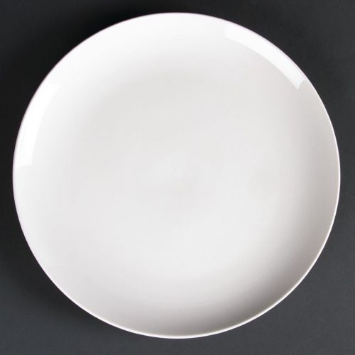 Olympia Lumina Round Coupe Plates 260mm (Pack of 4)