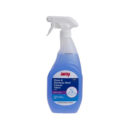 Jantex Glass and Stainless Steel Cleaner Ready To Use 750ml: Pack Quantity: 1 x 750ml
