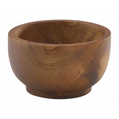 Acacia Wood Bowl 7cm x 4cm (6cl/2oz)