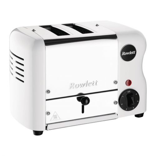 Rowlett Esprit 2 Slot Toaster White w/ 2 Additional Elements & Sandwich Cage