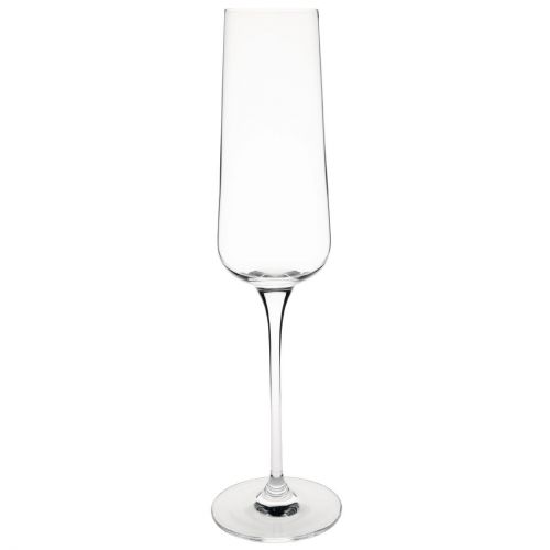 Olympia Claro One Piece Angular Champagne Flute 260ml (6 pack)