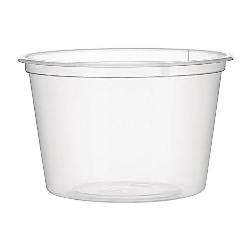 Fiesta Recyclable Microwavable Deli Pots (Pack of 100): Medium. 100ml | 3.5oz