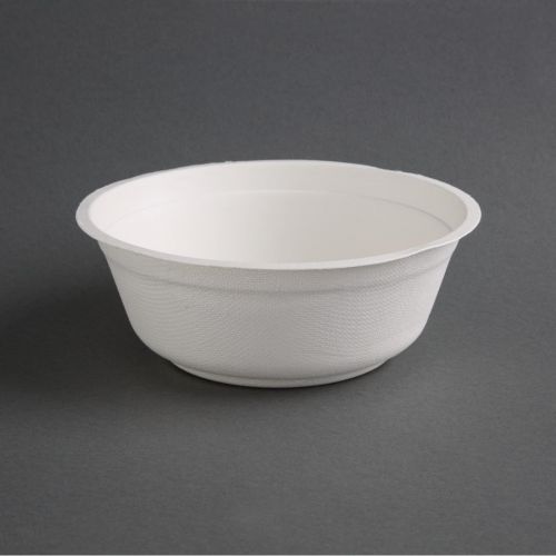 Fiesta Compostable Bagasse Bowls Round (Pack of 50): 285ml | 10oz