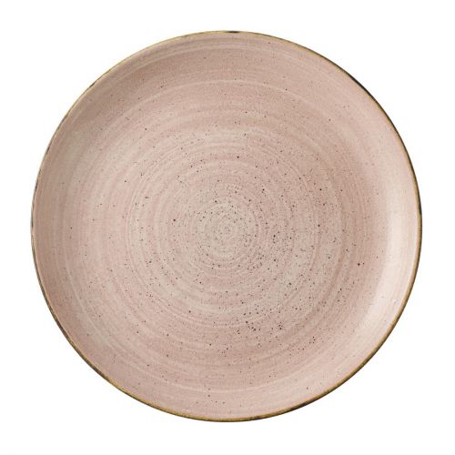 Churchill Stonecast Raw Terracotta Evolve Coupe Plate 286mm (12 Pack)