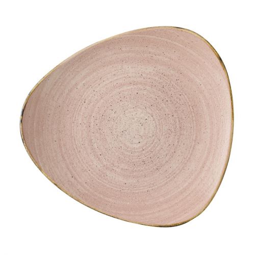 Churchill Stonecast Raw Terracotta Lotus Plate 254mm (12 Pack)