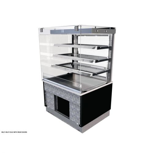 CED Kubus Drop In Slimline Multideck with Rear Door 900mm KPC9HT