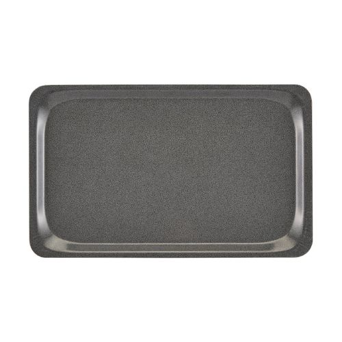Cambro Capri Tray Smooth Surface Charcoal