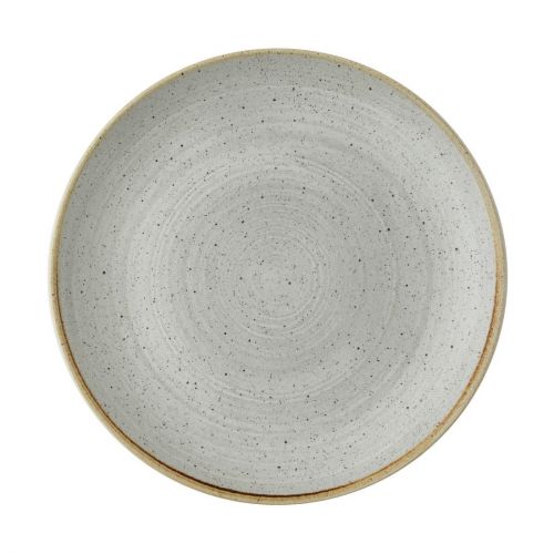 Churchill Stonecast Raw Evolve Coupe Plates Grey 260mm (12 Pack)
