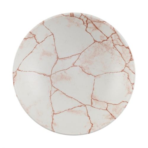Churchill Studio Prints Kintsugi Evolve Coupe Bowls Coral 184mm (12 Pack)