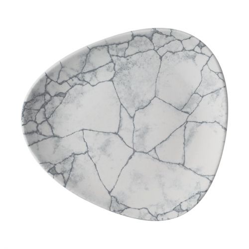 Churchill Studio Prints Kintsugi Pearl Grey Lotus Plates 178mm (12 Pack)