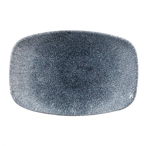 Churchill Studio Prints Raku Rectangular Plate Topaz Blue 237mm (12 Pack)