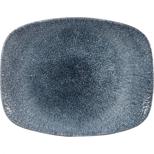 Churchill Studio Prints Raku Rectangular Plate Topaz Blue 261mm (12 Pack)
