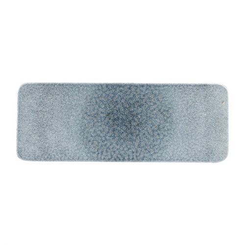 Churchill Raku Rectangular Tiles Topaz Blue 140 x 376mm (4 Pack)