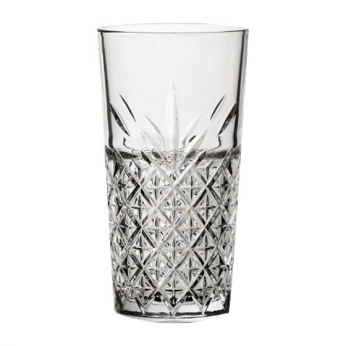 Utopia Timeless Vintage Stackable Hi Ball Glasses 450ml (12 Pack)