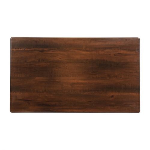 Rectangular Laminate Table Top Walnut 1200x700mm (2 Pack)