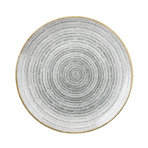 Churchill Studio Prints Homespun Stone Grey Coupe Bowl 182mm (12 Pack)
