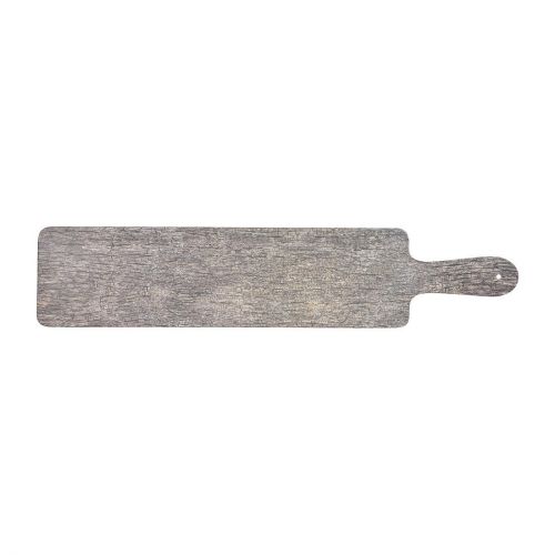 Churchill Alchemy Melamine Large Handled Paddles Distressed Wood 610 x 130mm (Pack of 4)