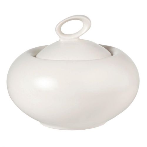 Churchill Alchemy Sequel White Sugar Bowl With Lid 200ml 7oz (6 Pack)