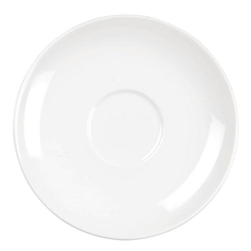 Churchill Alchemy Sequel White Espresso Saucer 125mm (6 Pack)