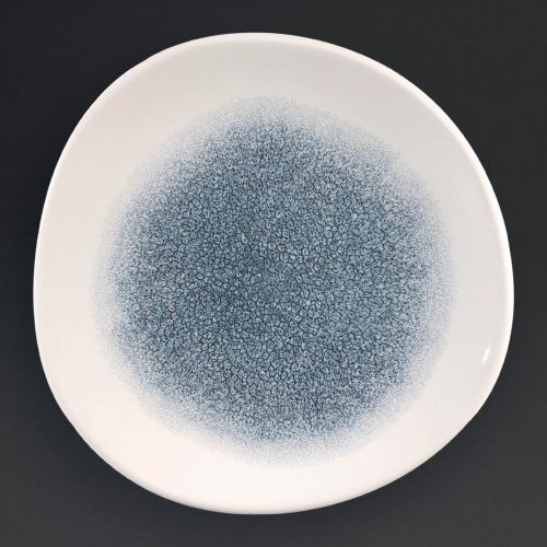 Churchill Studio Prints Raku Round Trace Plates Topaz Blue 210mm (12 Pack)