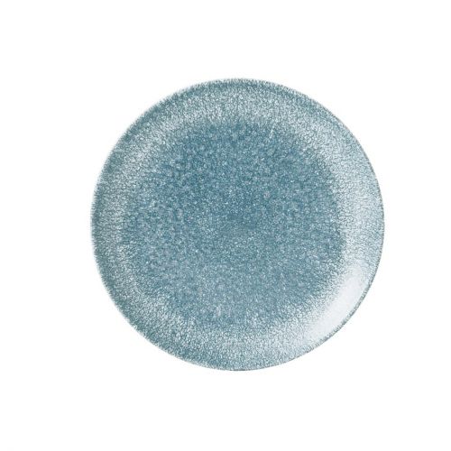 Churchill Studio Prints Raku Coupe Plate Topaz Blue 217mm (12 Pack)