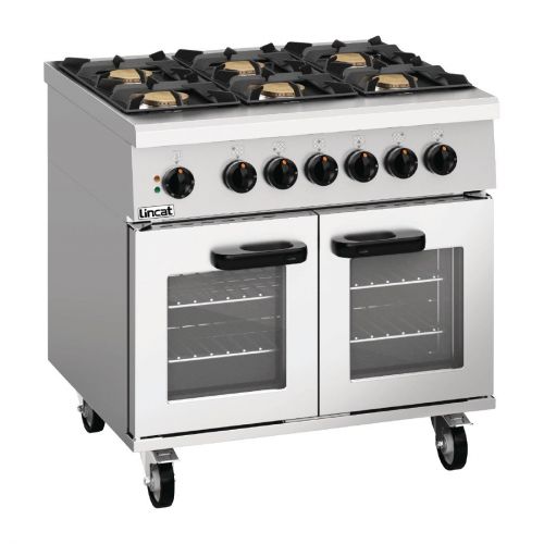 Lincat Phoenix Gas Dual Fuel Oven Range 6 Burners PHDR01